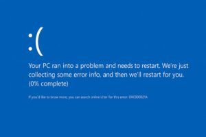 Computer keeps restarting because of corrupted drivers or OS errors 